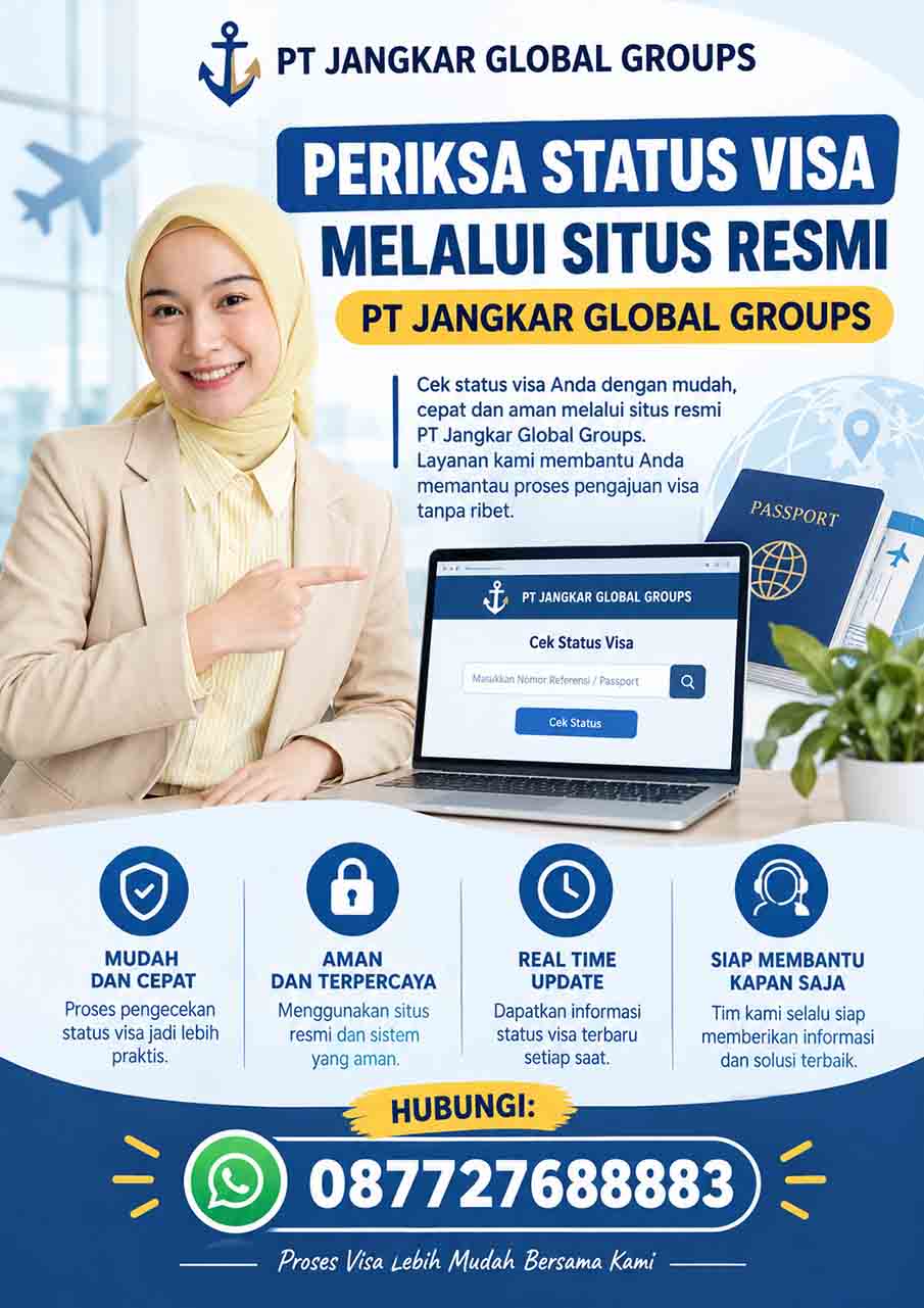 Periksa Status Visa Melalui Situs Resmi