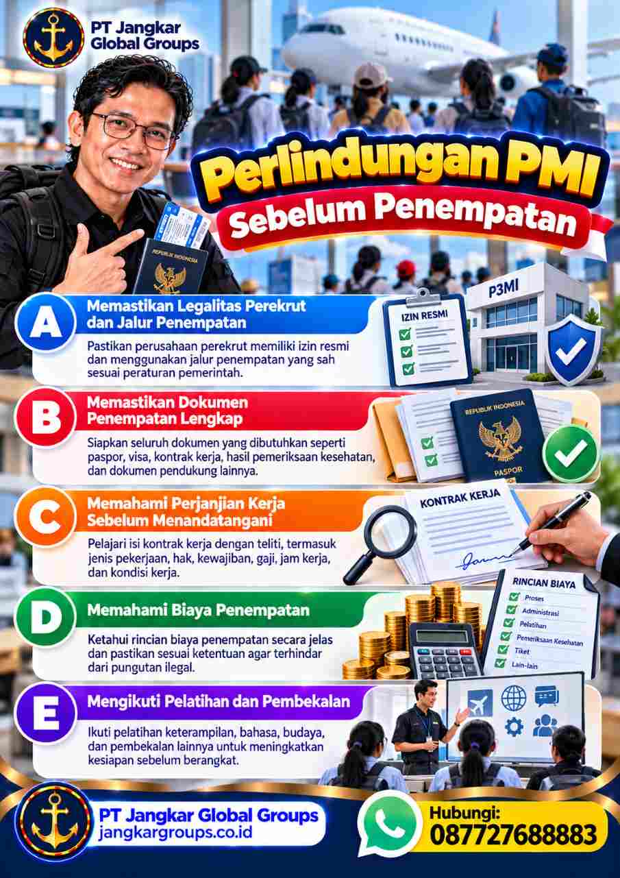 Perlindungan PMI Sebelum Penempatan