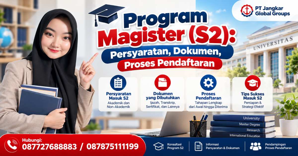 Program Magister (S2) Persyaratan, Dokumen,Proses Pendaftaran