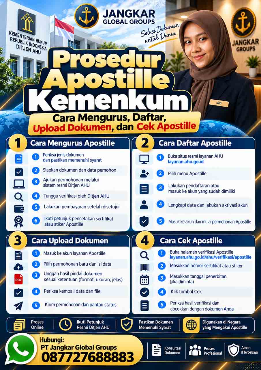 Prosedur Apostille Kemenkum