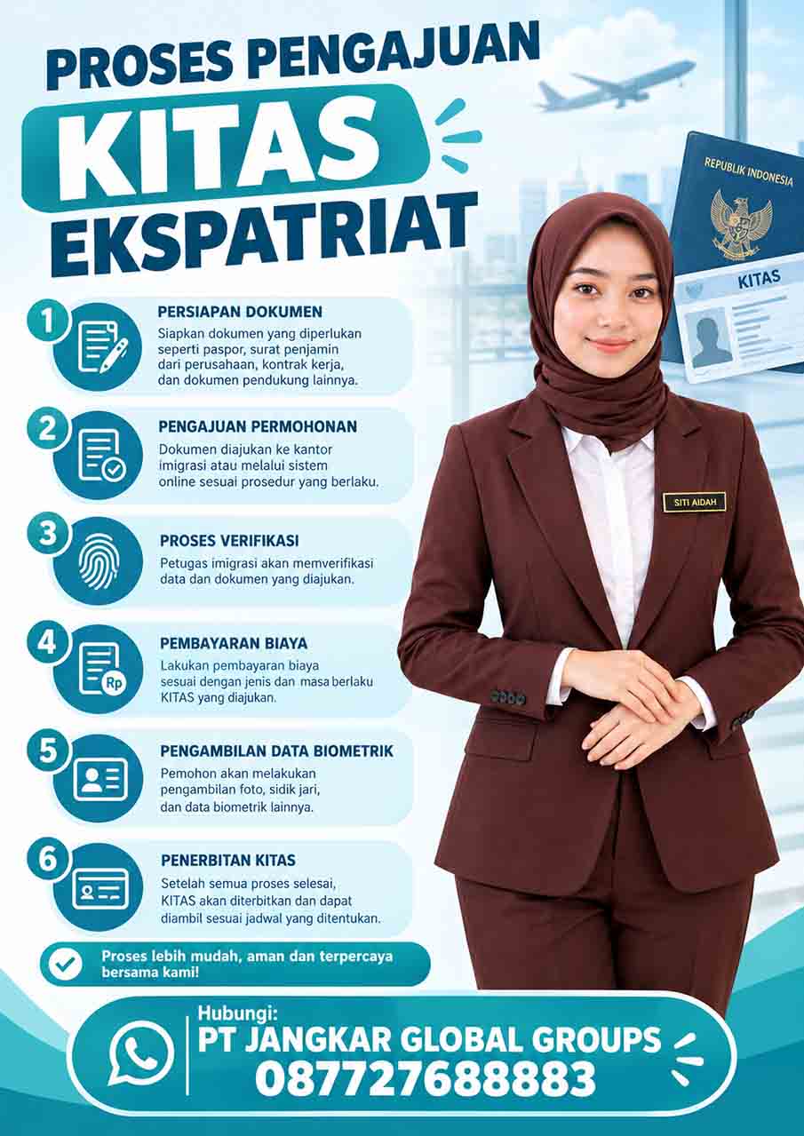 Proses Pengajuan KITAS Ekspatriat