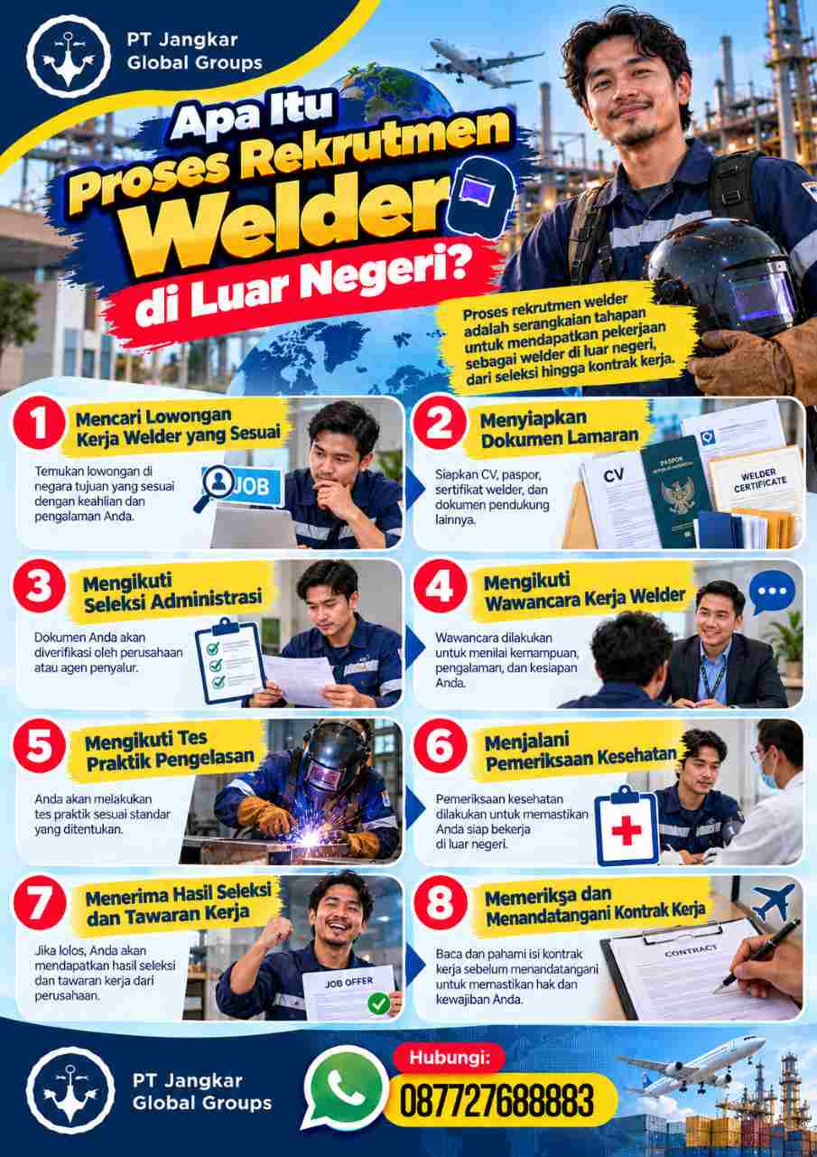 Proses Rekrutmen Welder di Luar Negeri