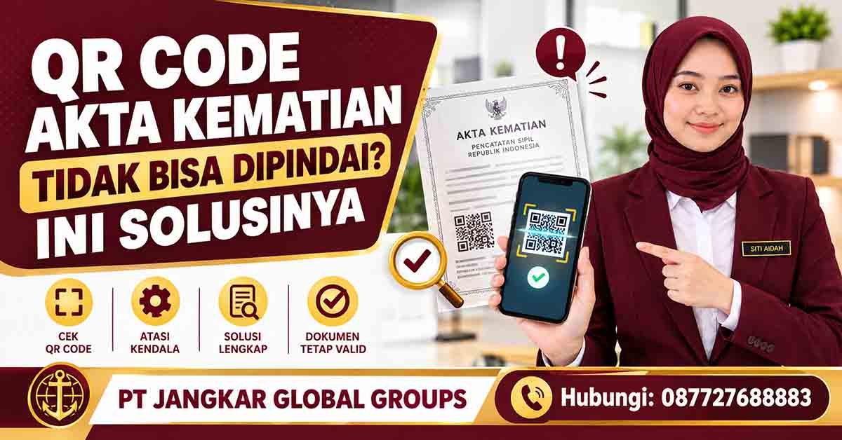 QR Code Akta Kematian Tidak Bisa Dipindai Ini Solusinya