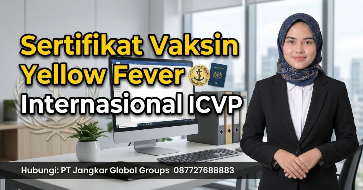 Sertifikat Vaksin Yellow Fever Internasional ICVP