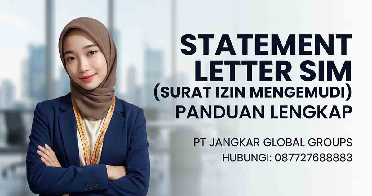 Statement Letter SIM (Surat Izin Mengemudi) Panduan Lengkap