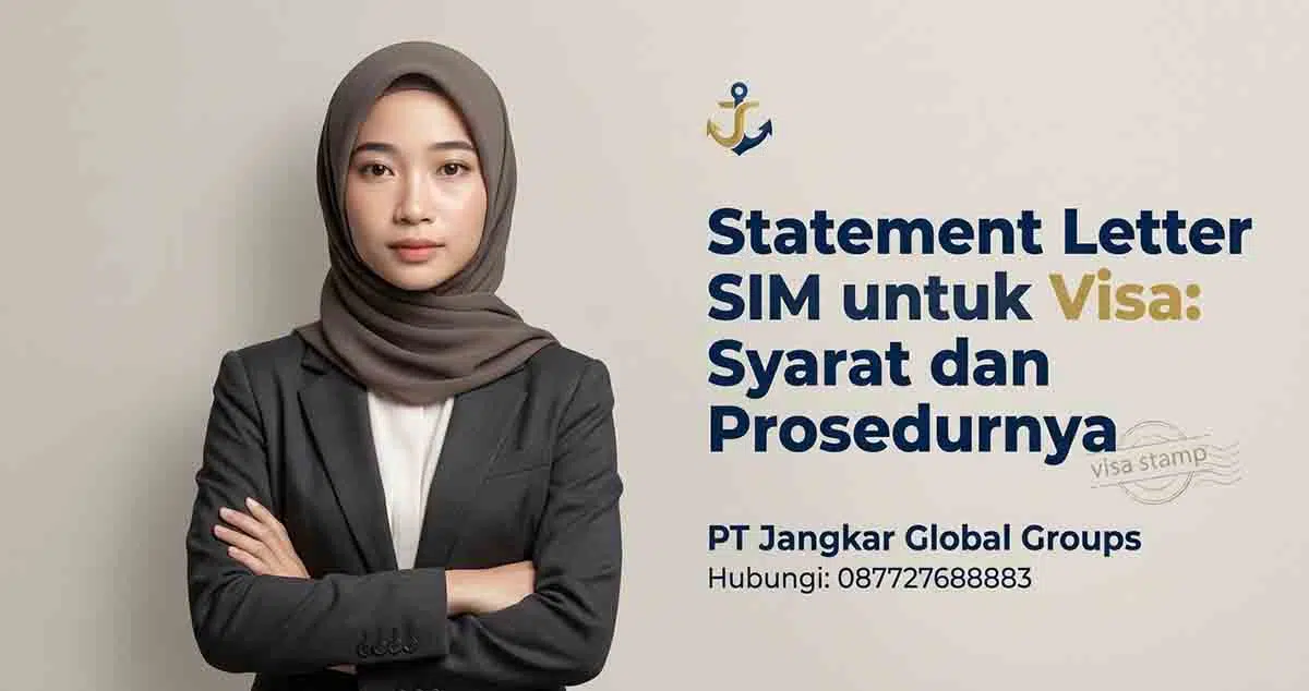 Statement Letter SIM untuk Visa: Syarat dan Prosedurnya