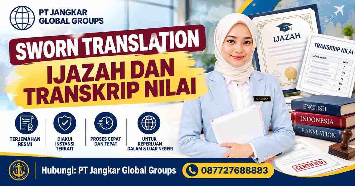 Sworn Translation Ijazah dan Transkrip Nilai