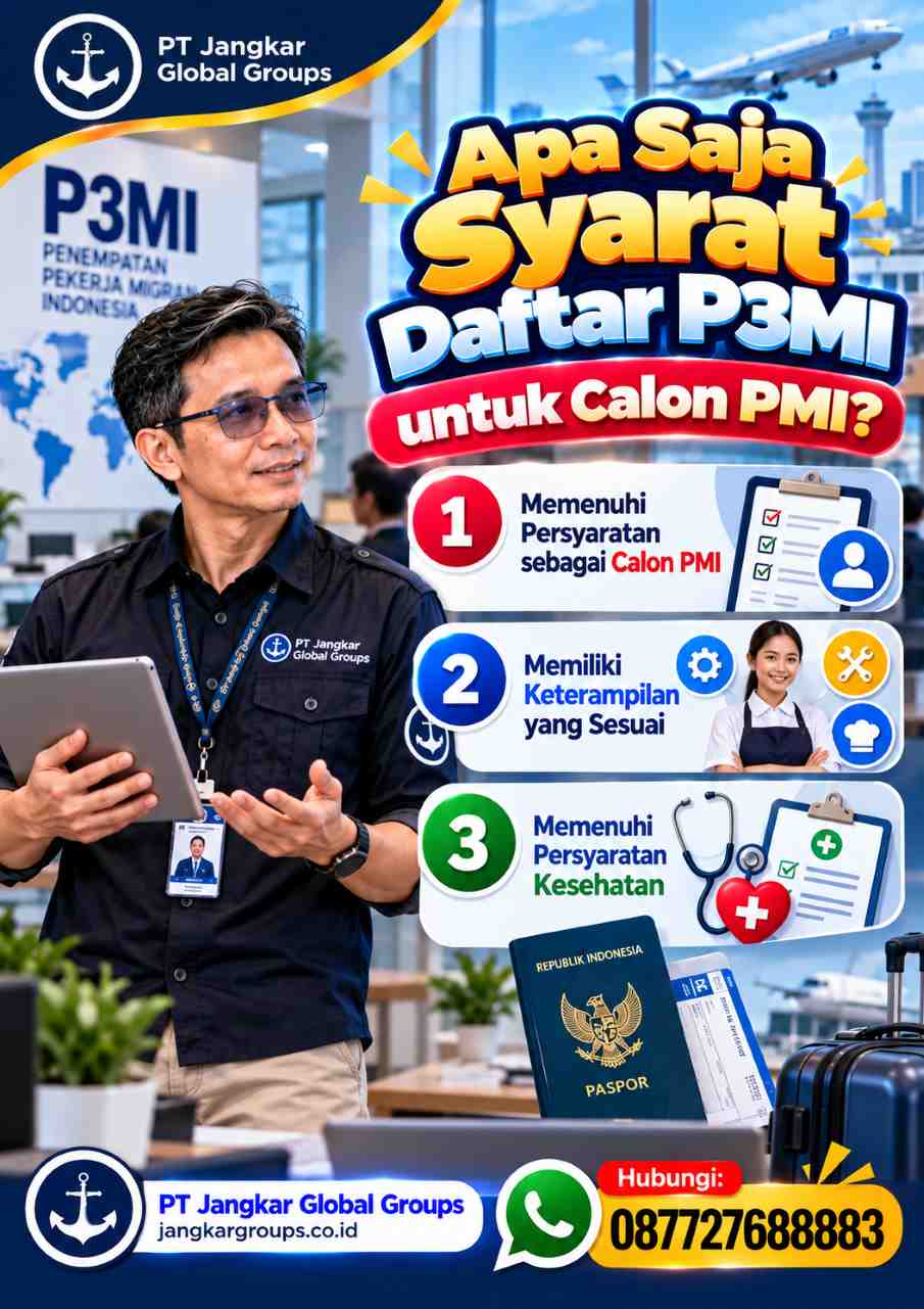 Syarat Daftar P3MI untuk Calon PMI