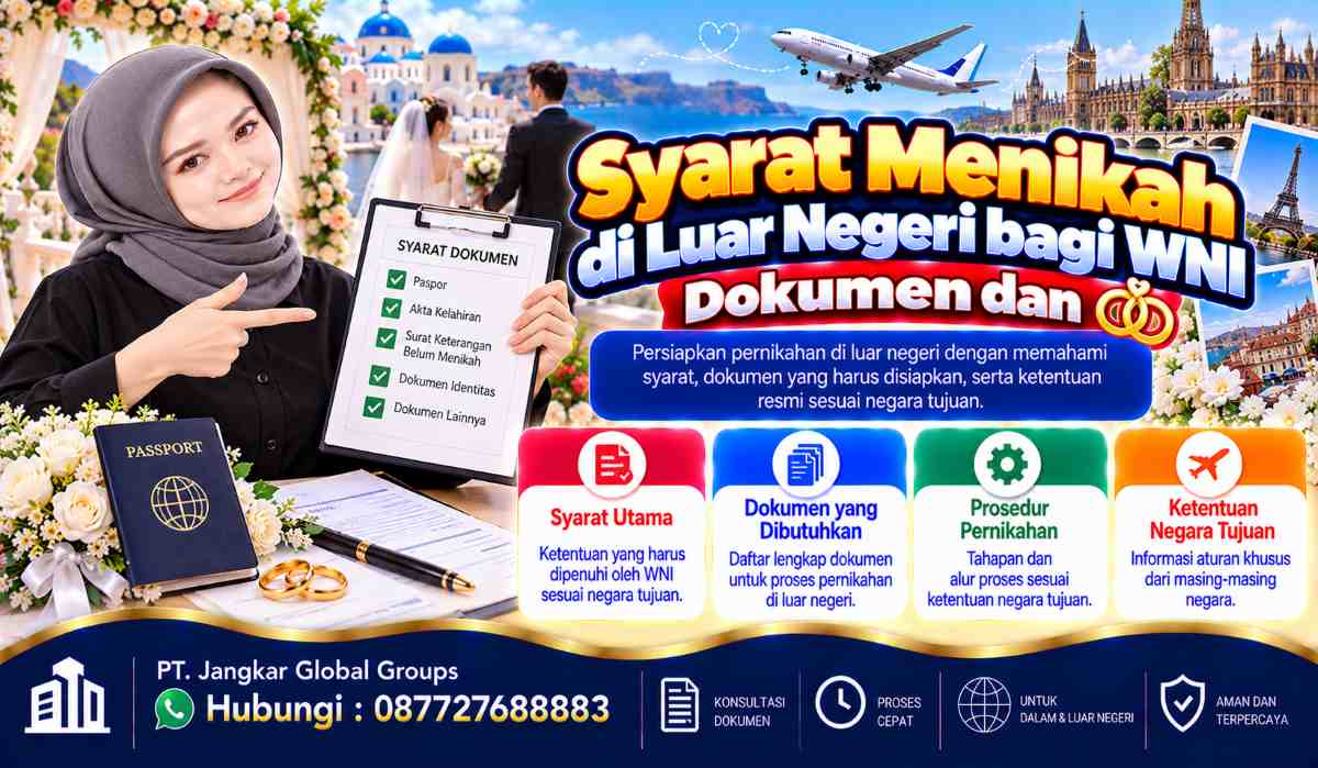 Syarat Menikah di Luar Negeri