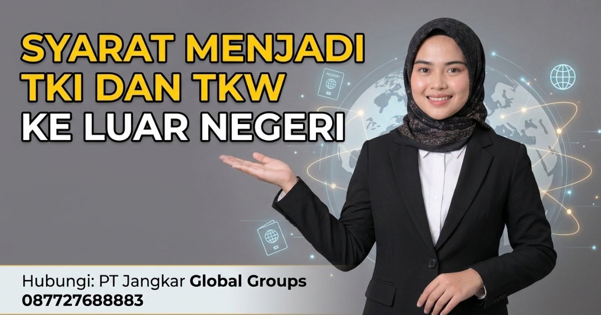 Syarat Menjadi TKI dan TKW ke Luar Negeri