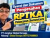 Syarat dan Dokumen Pengesahan RPTKA Pekerjaan Sementara