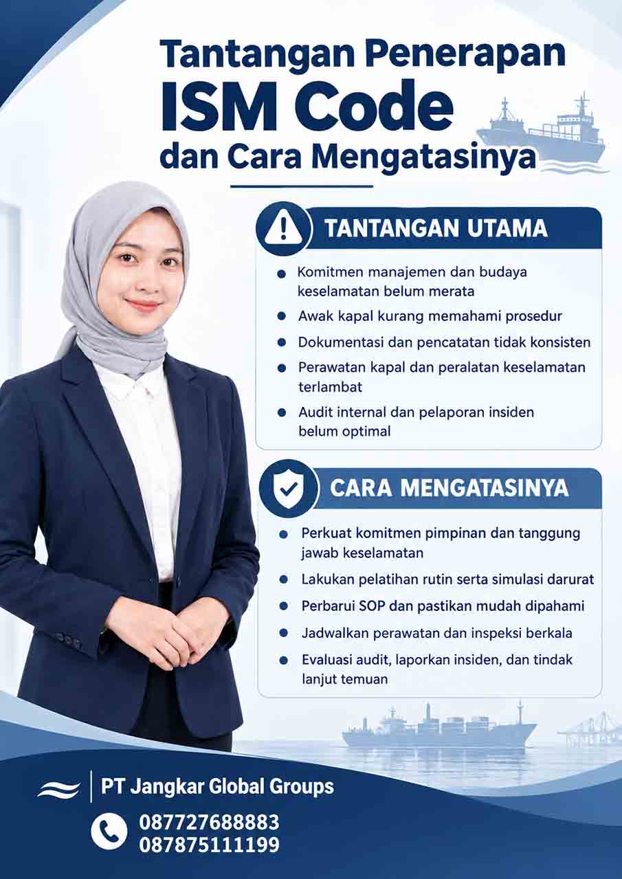 Tantangan Penerapan ISM Code dan Cara Mengatasinya