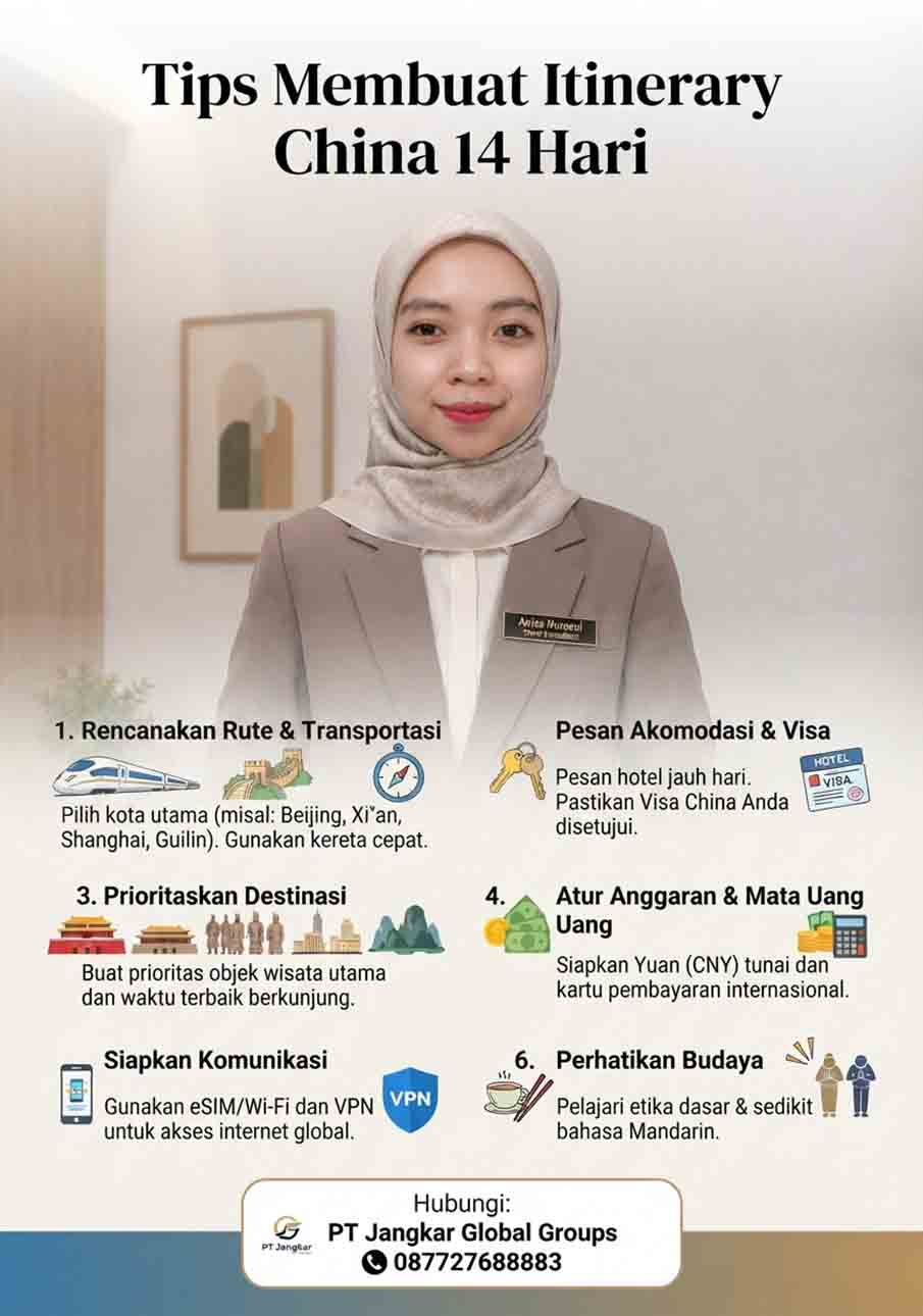 Tips Membuat Itinerary China 14 Hari Tips Membuat Itinerary China 14 Hari