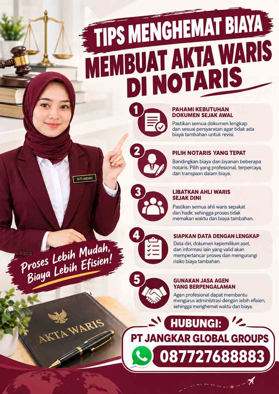 Tips Menghemat Biaya Membuat Akta Waris di Notaris Tips Menghemat Biaya Membuat Akta Waris di Notaris