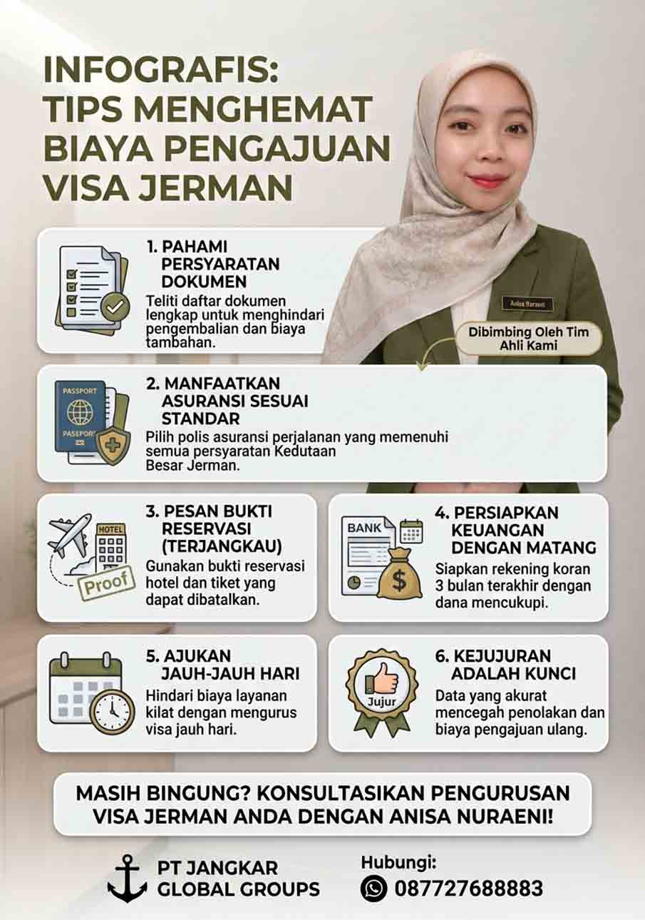 Tips Menghemat Biaya Pengajuan Visa Jerman Tips Menghemat Biaya Pengajuan Visa Jerman