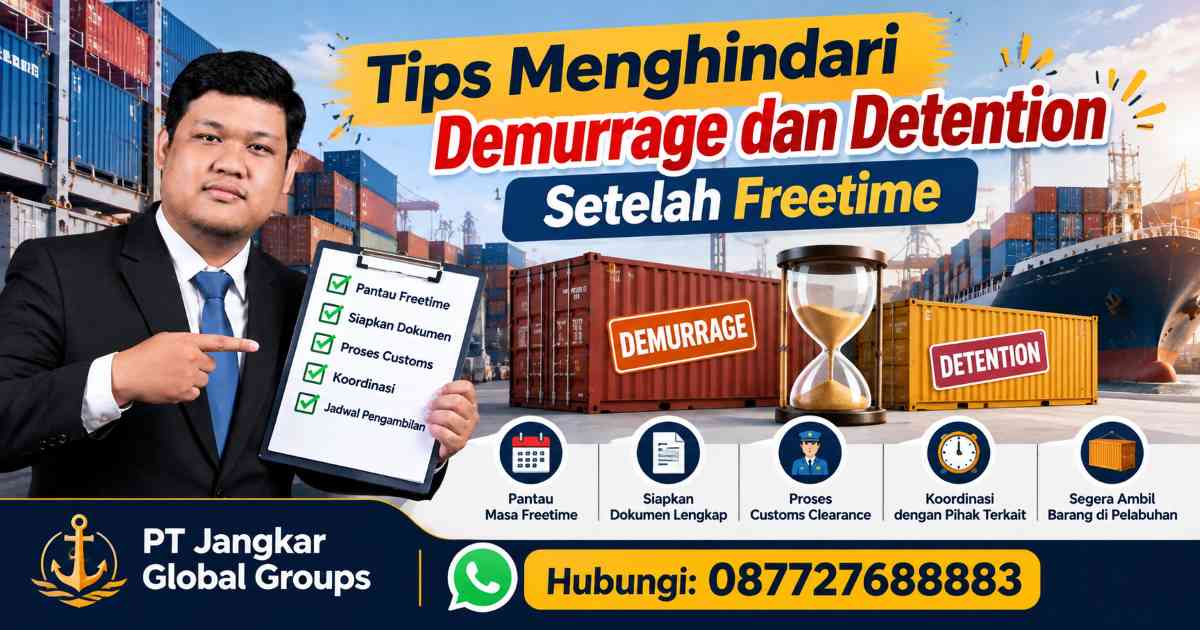 Tips Menghindari Demurrage dan Detention Setelah Freetime