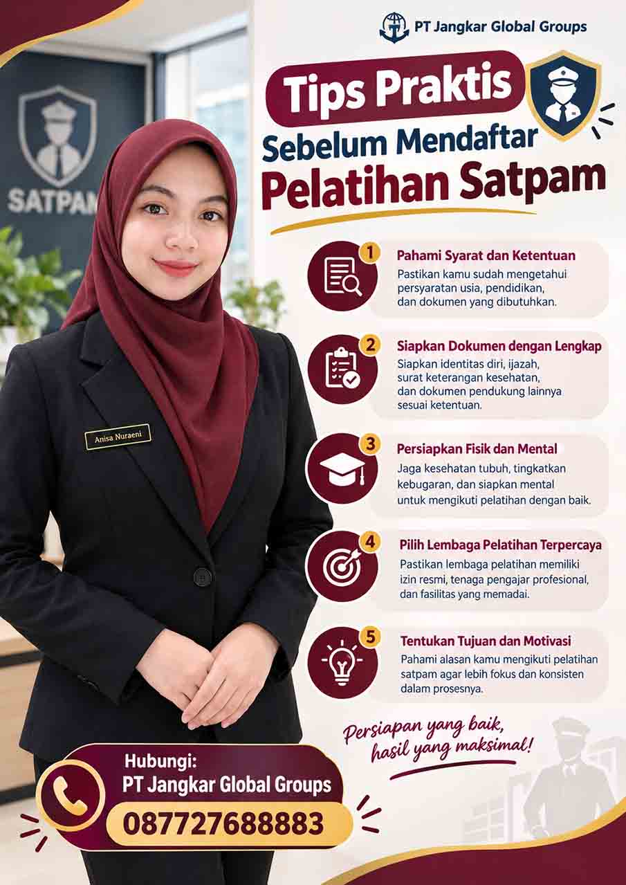 Tips Praktis Sebelum Mendaftar Pelatihan Satpam Tips Praktis Sebelum Mendaftar Pelatihan Satpam