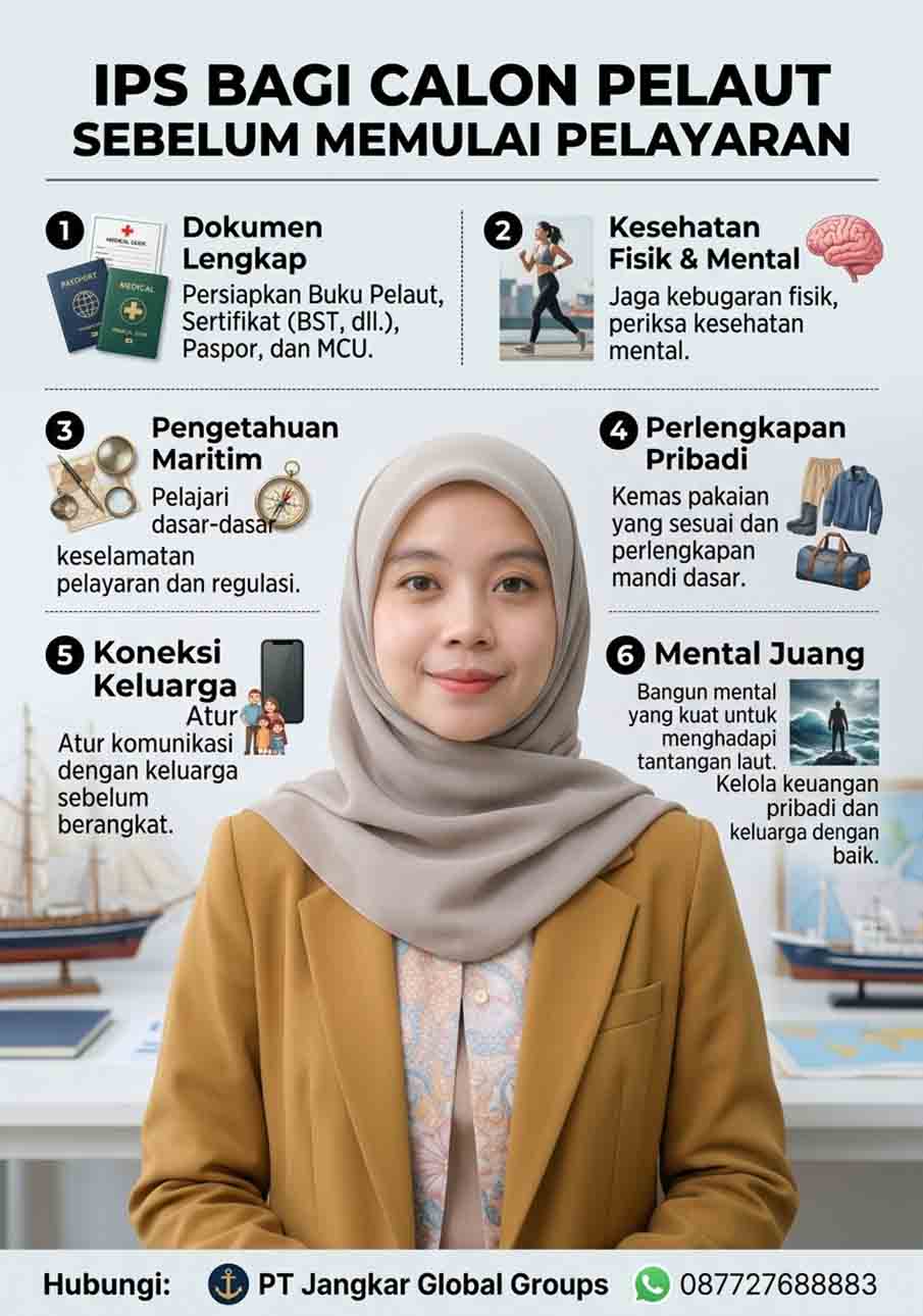 Tips bagi Calon Pelaut Sebelum Memulai Pelayaran Tips bagi Calon Pelaut Sebelum Memulai Pelayaran