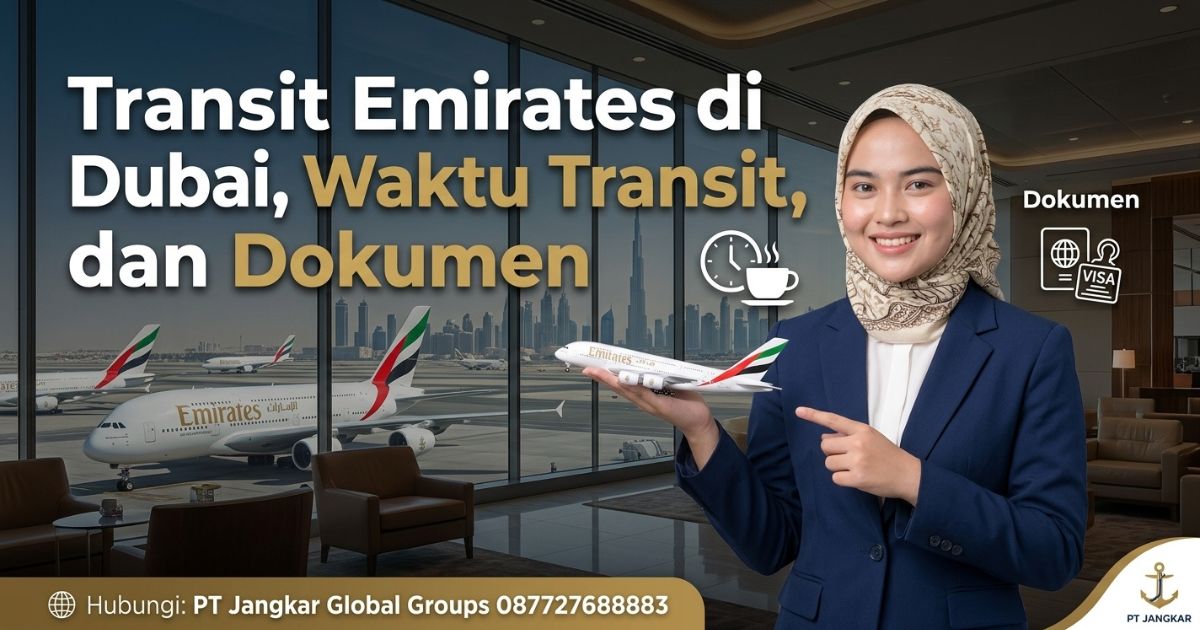 Transit Emirates di Dubai, Waktu Transit, dan Dokumen
