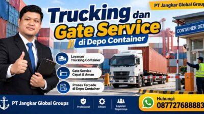 Trucking dan Gate Service di Depo Container
