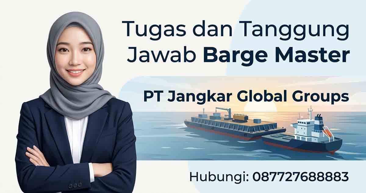 Tugas dan Tanggung Jawab Barge Master