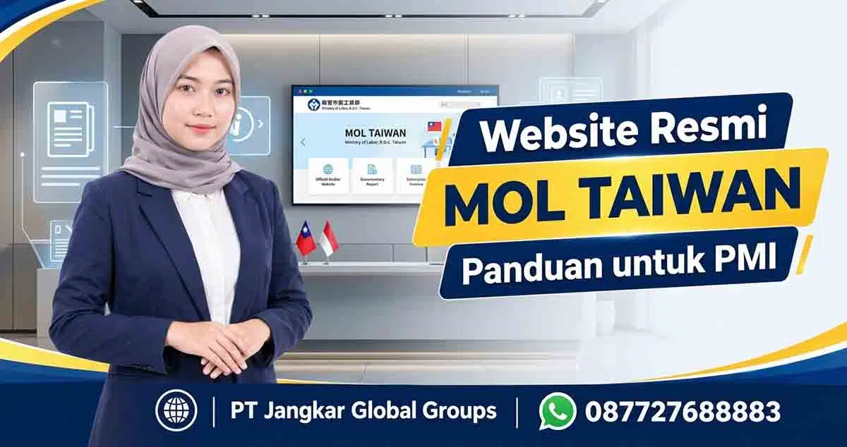 Website Resmi MOL Taiwan Panduan untuk PMI