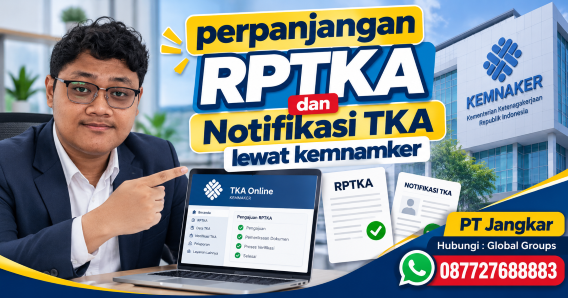 perpanjangan RPTKA dan Notifikasi TKA lewat kemnamker